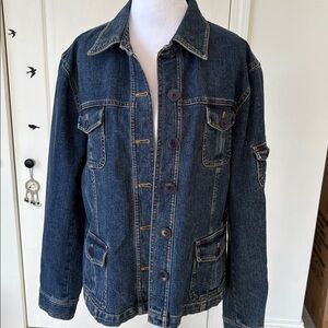 Jones New York Stretch Denim Jacket (XL)